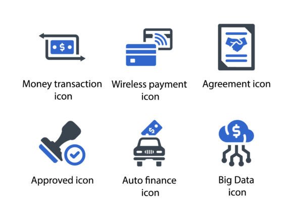 Banking Icon Set 5: A Design Asset That Elevates Brand Communication
