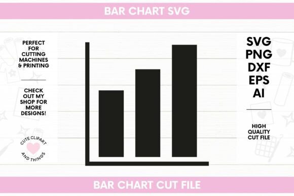 Bar Chart SVG Infographic – A Graphic Design Asset for Crafters