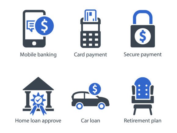Business Finance Icon Set 6: A Crafty Business Essential