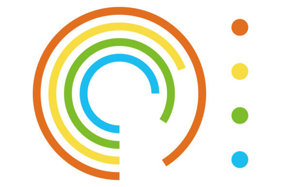Circular Chart Graphics for Modern Business Branding