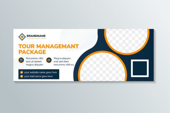 Tour Management Horizontal Banner: A Graphics Powerhouse for Social Media Templates